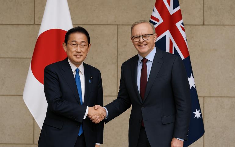 Japón y Australia prometen acordar vínculos de seguridad